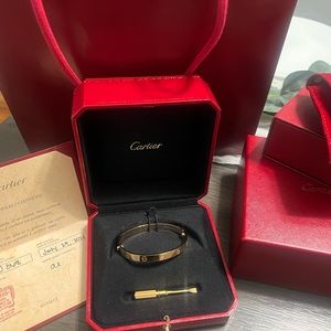 Cartier love bracelet
